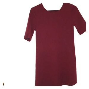 Women’s Burgundy Dress